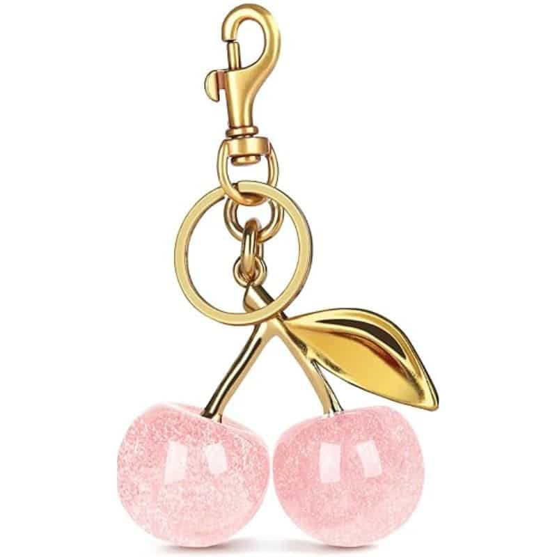 OVRUNS Y2K Sparkling Cherry Bag Charm