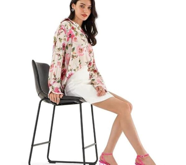 Mysoft Transparent Zebra Rhinestone Clear Heels