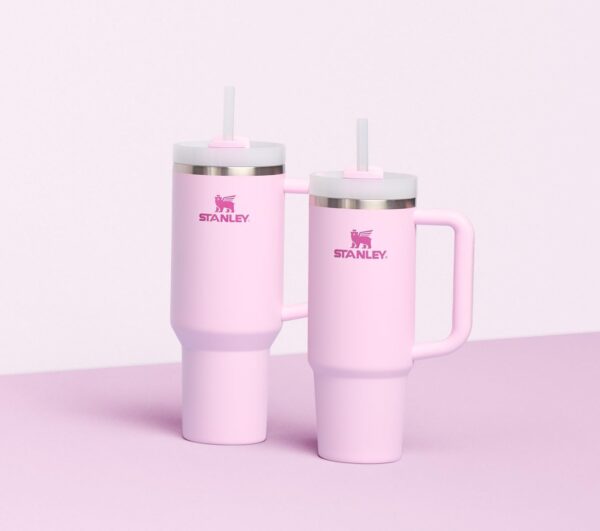 Stanley Quencher H2 0 FlowState Tumbler (40 oz) – Cherry Blossom Edition